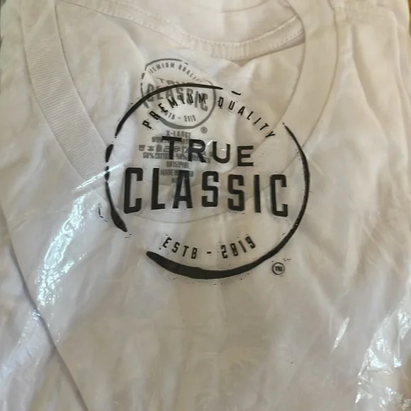 Lot of 2 NWOT true classic tees - Picture 4 of 4